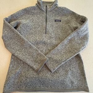Patagonia women’s 1/4 zip sweater sweatshirt